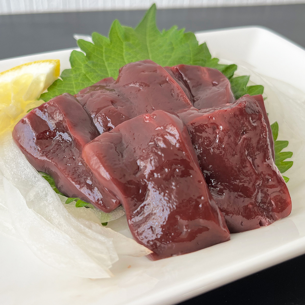 【お得セール】海外産 馬レバー(中国内モンゴル産) 約50g×10パック 《冷凍真空・生食用》