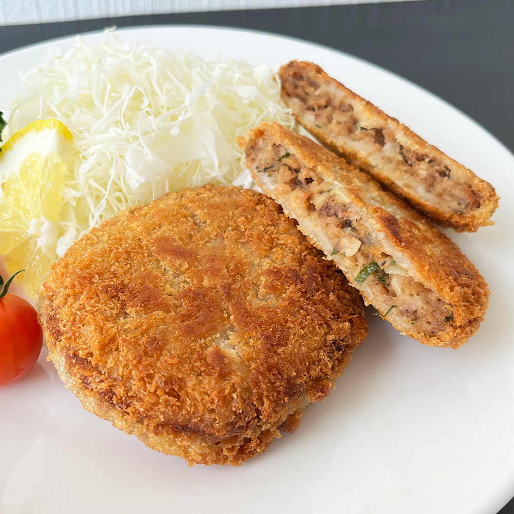 馬いメンチカツ 約300g(約80g×5個)　《冷凍》
