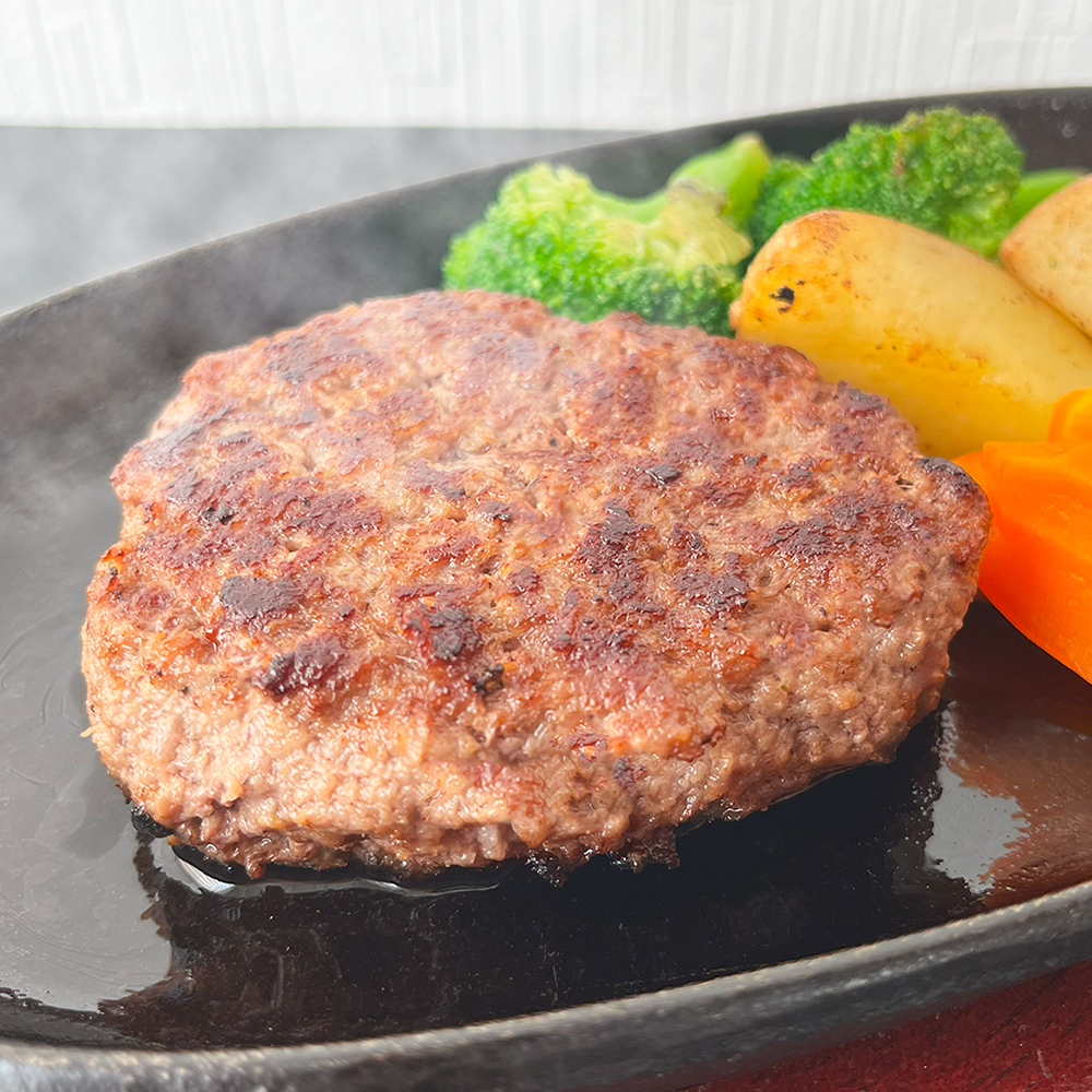 【訳あり商品】宮崎県産黒毛和牛 ハンバーグ 約150g×5個入り　《冷凍真空》