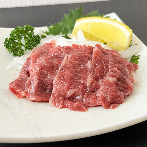 【訳あり商品】天然【バラウス】馬刺し 【35g-45g】✕10パック 《冷凍真空・生食用》