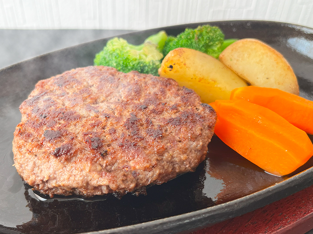 宮崎県産黒毛和牛ハンバーグの写真